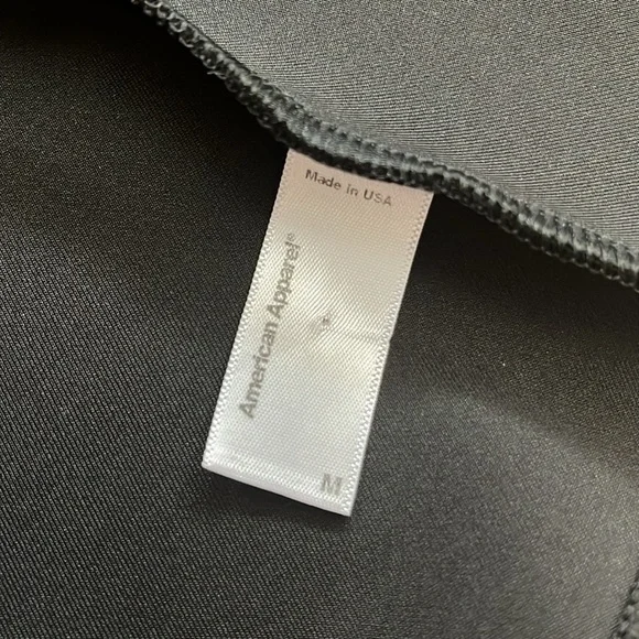 American Apparel Black Mini Skater Skirt NWOT - Picture 3 of 4